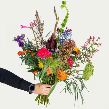 pluk bloemen Prinsenbeek bezorgen veld boeket